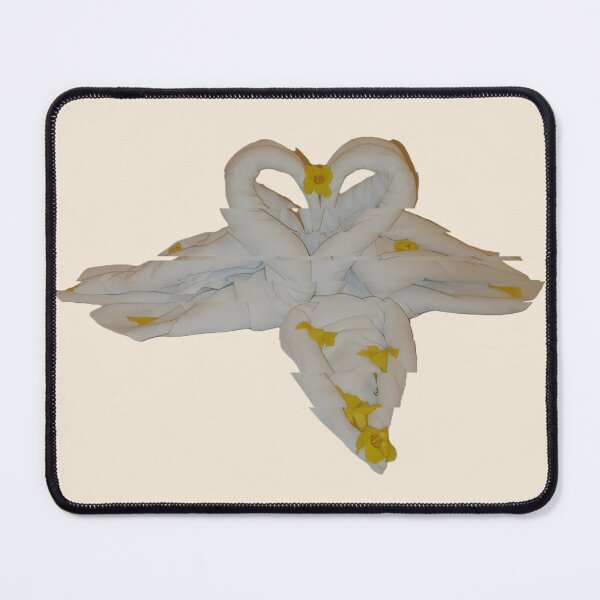 Item preview, Folded Love: Romantic Swan Towel Art designed and sold by Prachodayat Artworks.