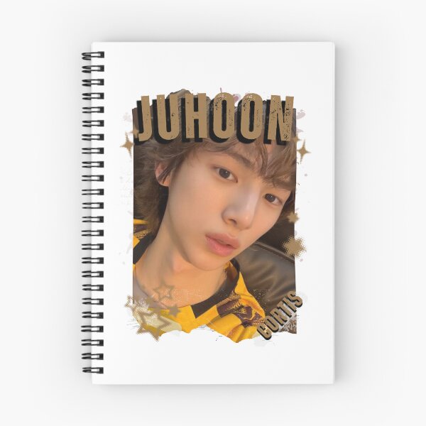 Item preview, CORTISs Juhoon Kpop Boy Group Black and White Collage Digital Art Portrait designed and sold by AJUNICE STUDIO.