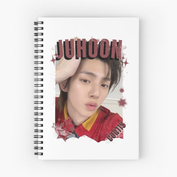 Item preview, CORTISs Juhoon Kpop Boy Group Black and White Collage Digital Art Portrait designed and sold by AJUNICE STUDIO.