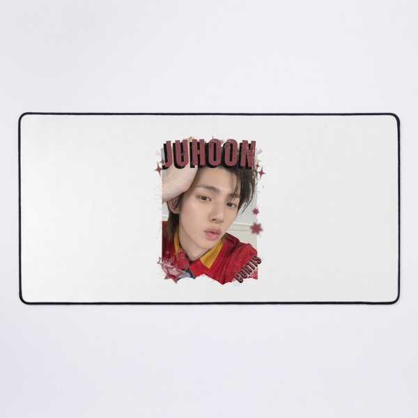 Item preview, CORTISs Juhoon Kpop Boy Group Black and White Collage Digital Art Portrait designed and sold by AJUNICE STUDIO.