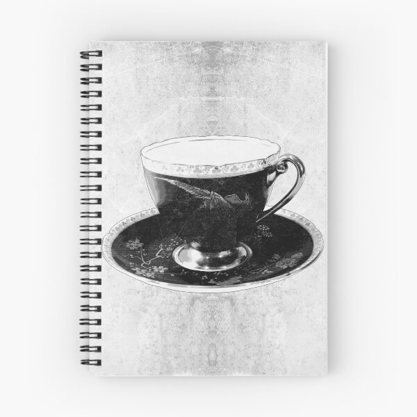 Item preview, Vintage Bone China Teacup Saucer Dark Victorian Porcelain Art designed and sold by Ghoul Enterprises.