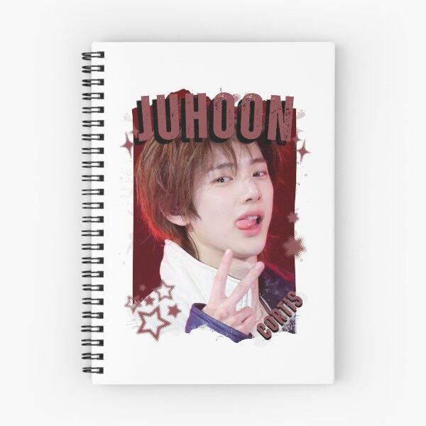 Item preview, CORTISs Juhoon Kpop Boy Group Black and White Collage Digital Art Portrait designed and sold by AJUNICE STUDIO.