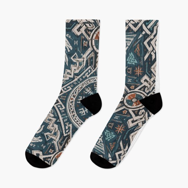 Item preview, Viking Runes Nordic Ornamental Pattern designed and sold by vladvin.