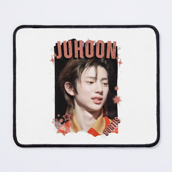 Item preview, CORTISs Juhoon Kpop Boy Group Black and White Collage Digital Art Portrait designed and sold by AJUNICE STUDIO.