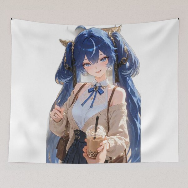 Item preview, Iuno Holding Boba Tea Wuthering Waves designed and sold by KomiArts.