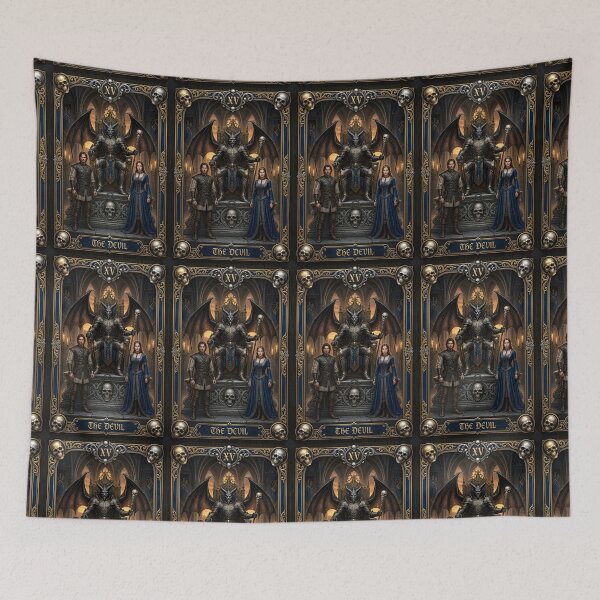 Item preview, The Devil -Major Arcana  designed and sold by Studio77-Gothic.