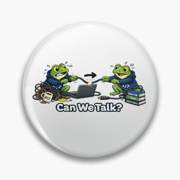 Item preview, Can We Talk Frog designed and sold by SimplePoDesign.