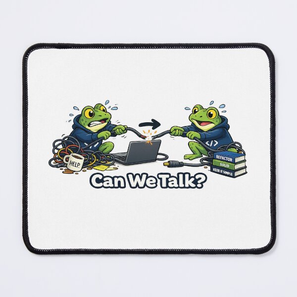 Item preview, Can We Talk Frog designed and sold by SimplePoDesign.