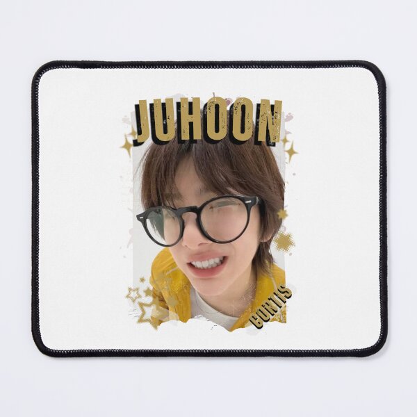 Item preview, CORTISs Juhoon Kpop Boy Group Black and White Collage Digital Art Portrait designed and sold by AJUNICE STUDIO.