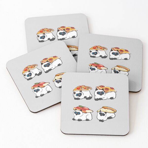 Item preview, Pizza Siamese Cat designed and sold by Huebucket.