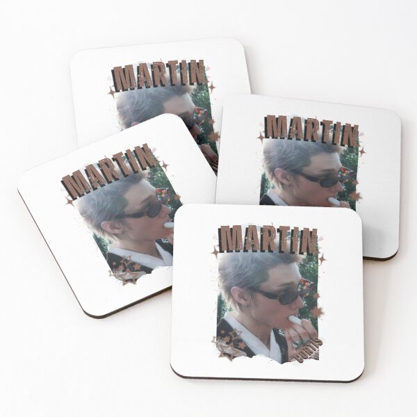 Item preview, CORTISs Martin Kpop Boy Group Black and White Collage Digital Art Portrait designed and sold by AJUNICE STUDIO.