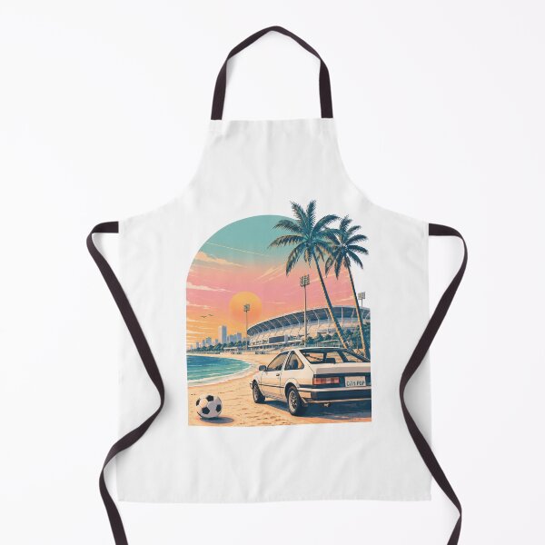 Item preview, Retro City Pop Beach Soccer Stadium designed and sold by Anne97s.
