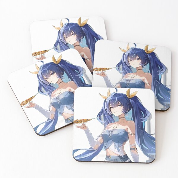 Item preview, Iuno Eating Pizza Wuthering Waves designed and sold by KomiArts.