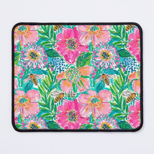Item preview, Watercolour Bees and Flowers designed and sold by ThePreppyArtist.