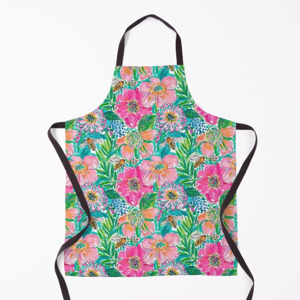 Item preview, Watercolour Bees and Flowers designed and sold by ThePreppyArtist.