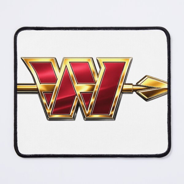 Item preview, Washington Commanders Alt Chrome Logo designed and sold by JC's Cards & More.