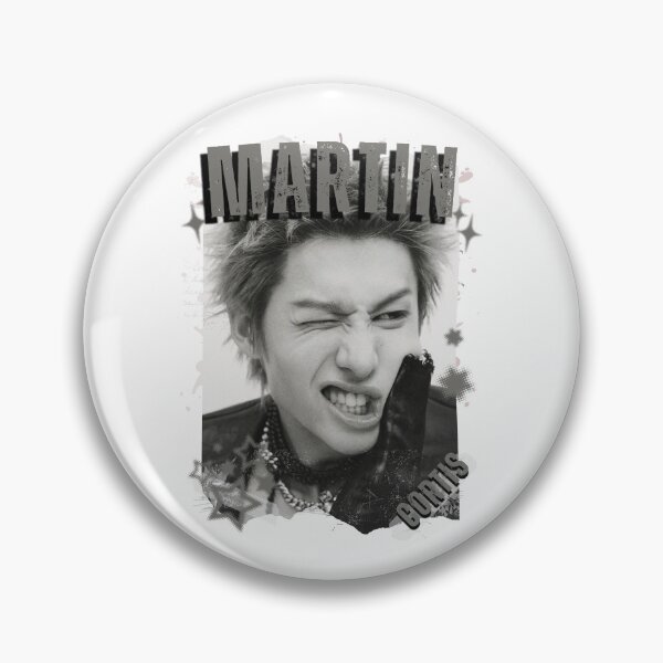 Item preview, CORTISs Martin Kpop Boy Group Black and White Collage Digital Art Portrait designed and sold by AJUNICE STUDIO.
