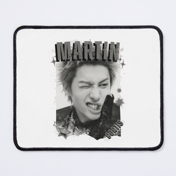 Item preview, CORTISs Martin Kpop Boy Group Black and White Collage Digital Art Portrait designed and sold by AJUNICE STUDIO.