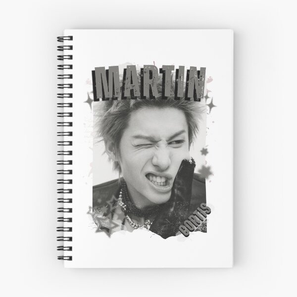 Item preview, CORTISs Martin Kpop Boy Group Black and White Collage Digital Art Portrait designed and sold by AJUNICE STUDIO.