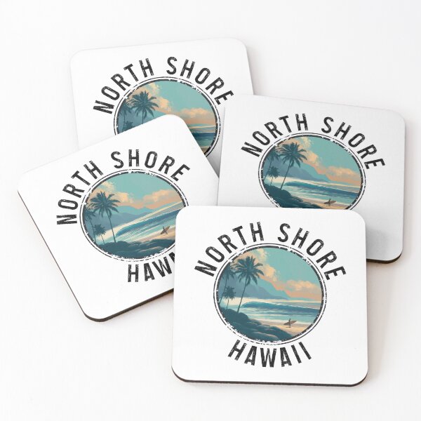 Item preview, North Shore – Hawaii (with Black Lettering) designed and sold by VelvetRoom.
