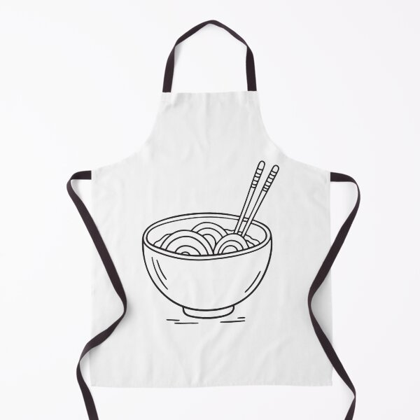 Item preview, Udon Bowl with Resting Chopsticks designed and sold by rasagamastore.