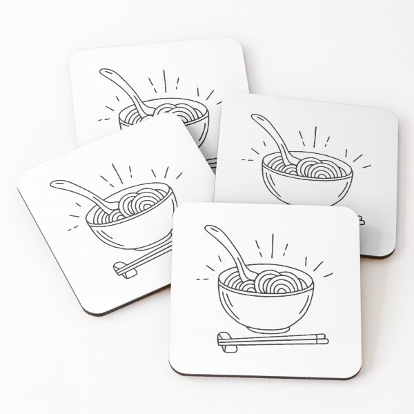 Item preview, Udon Bowl with Ladle and Chopsticks designed and sold by rasagamastore.