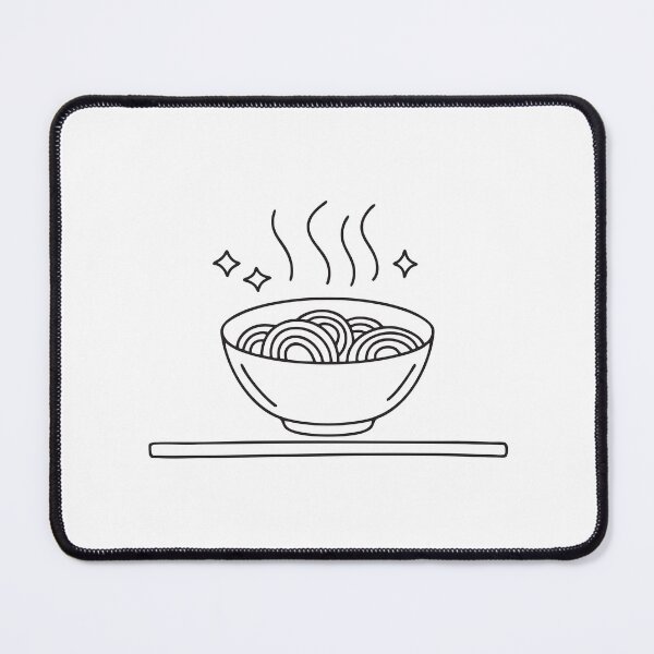 Item preview, Steaming Udon Bowl on Counter designed and sold by rasagamastore.