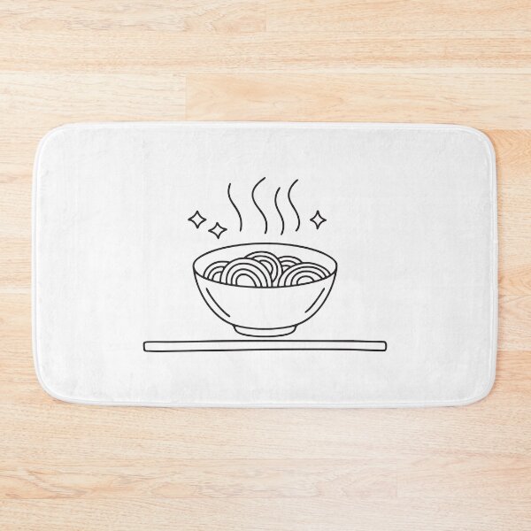 Item preview, Steaming Udon Bowl on Counter designed and sold by rasagamastore.