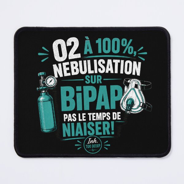 Item preview, 100% O₂, BiPAP Nebulization – No time to waste! | Inh. Too Deep designed and sold by CollectionsJEm.