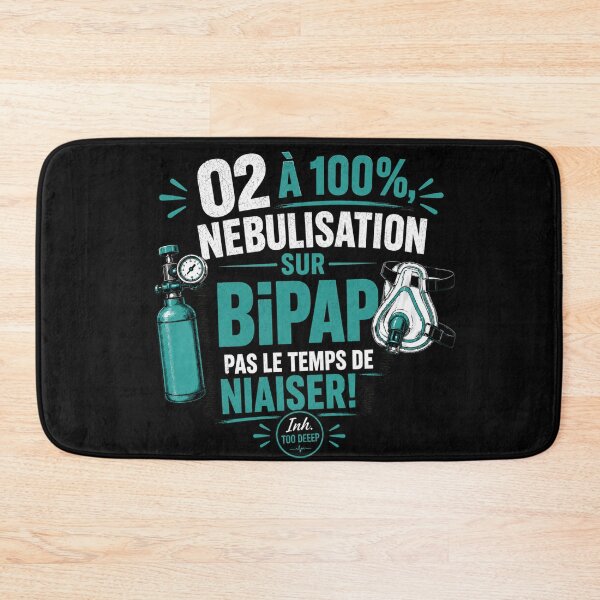 Item preview, 100% O₂, BiPAP Nebulization – No time to waste! | Inh. Too Deep designed and sold by CollectionsJEm.