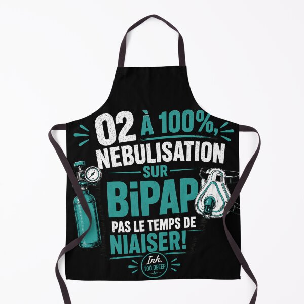 Item preview, 100% O₂, BiPAP Nebulization – No time to waste! | Inh. Too Deep designed and sold by CollectionsJEm.