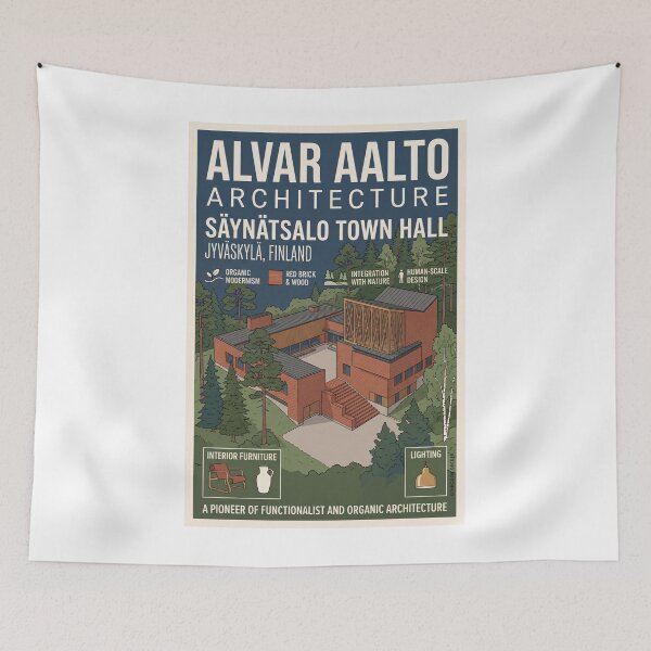 Item preview, Alvar Aalto, Architecture designed and sold by Theodor Decker.