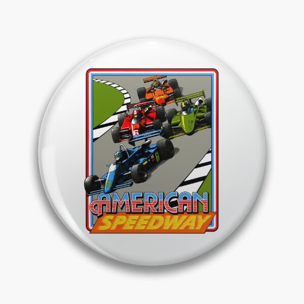 Item preview, American Speedway Arcade Style Design designed and sold by TheRainFamily.