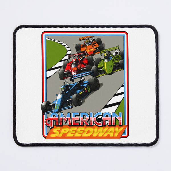 Item preview, American Speedway Arcade Style Design designed and sold by TheRainFamily.