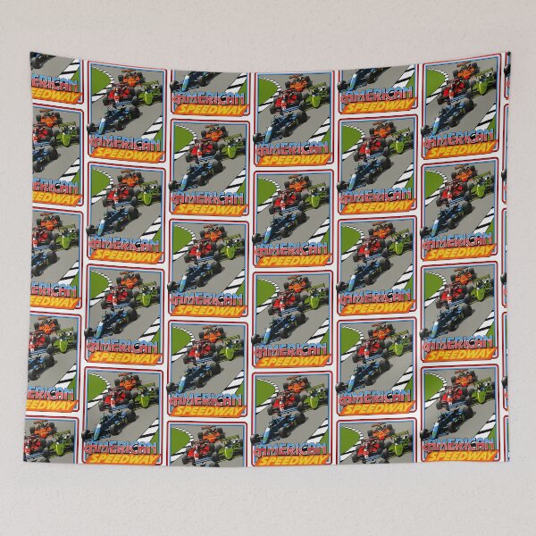 Item preview, American Speedway Arcade Style Design designed and sold by TheRainFamily.
