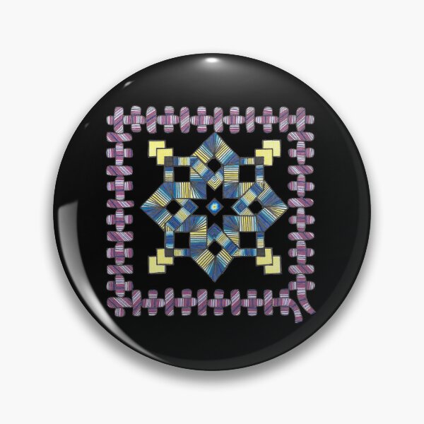 Artikelvorschau, Aten - Handgezeichnetes geometrisches Muster entworfen und verkauft von AJPrettyObscene.