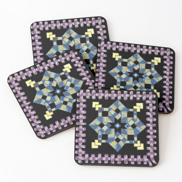 Item preview, Aten - Hand Drawn Geometric Pattern designed and sold by AJPrettyObscene.