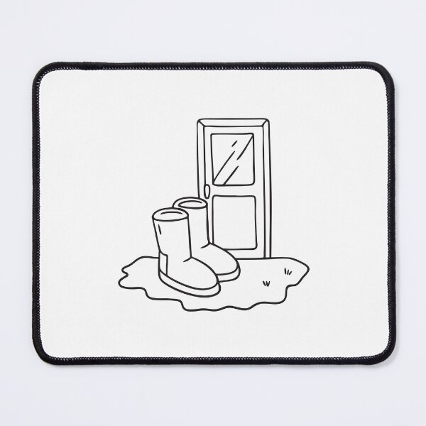 Item preview, Ugg Boots Near Snow Covered Door designed and sold by rasagamastore.