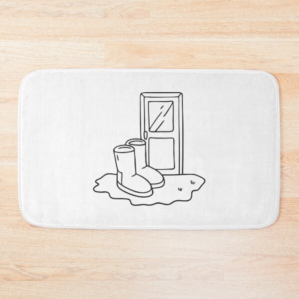 Item preview, Ugg Boots Near Snow Covered Door designed and sold by rasagamastore.