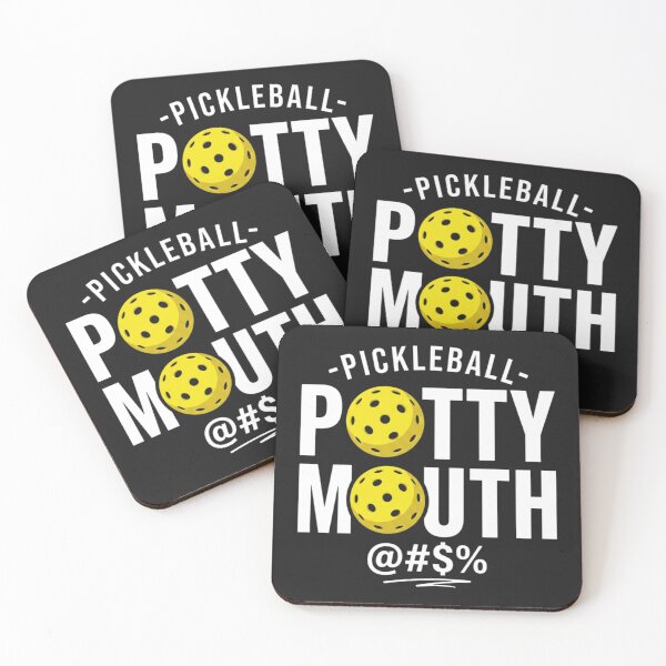 Item preview, Pickleball Potty Mouth T-Shirt, Funny Pickleball Player Gift, Pickleball Lover Graphic Tee designed and sold by Trendably.