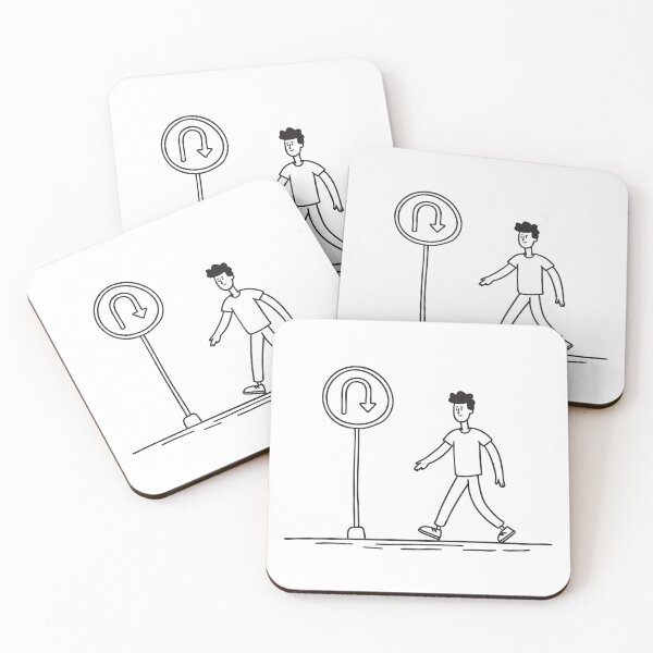 Item preview, Pedestrian Passing U Turn Sign designed and sold by rasagamastore.