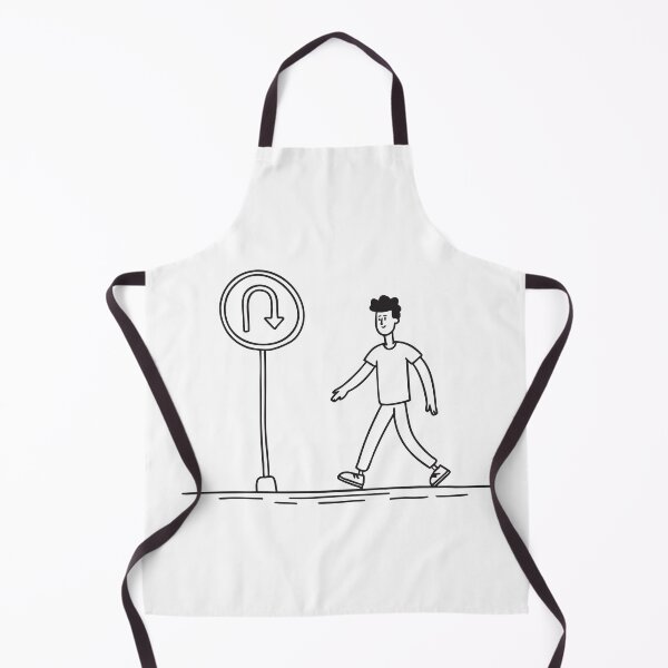 Item preview, Pedestrian Passing U Turn Sign designed and sold by rasagamastore.
