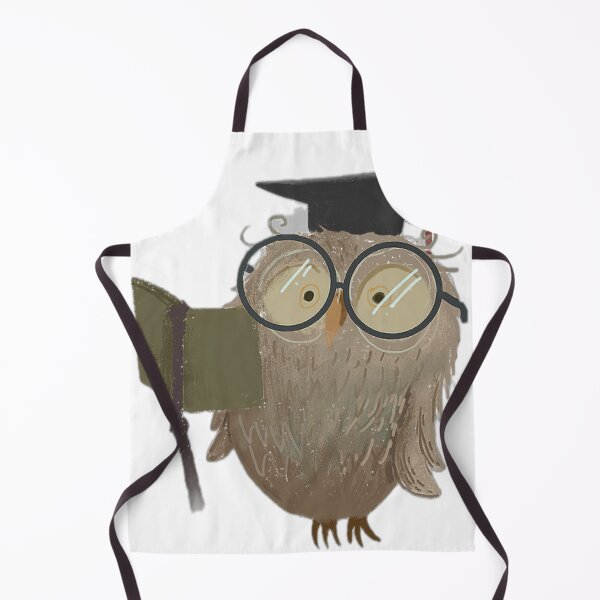 Item preview, Cute Wise Owl Reading a Book designed and sold by DailyDoodlesBySumbul.