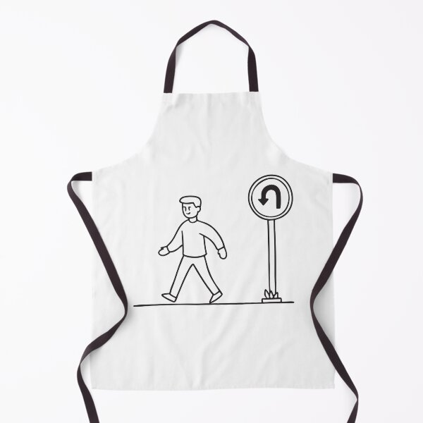 Item preview, Passerby Near U Turn Traffic Sign designed and sold by rasagamastore.
