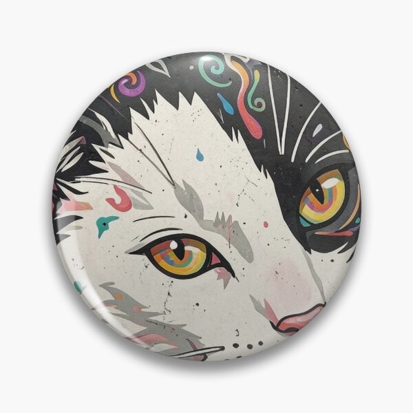 Item preview, Mickie Cat Urban Mural 1 designed and sold by Reclining Buddha Cat.