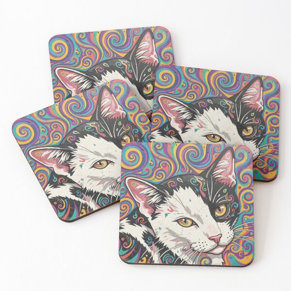 Item preview, Mickie Cat Urban Mural 1 designed and sold by Reclining Buddha Cat.