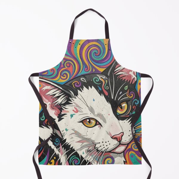Item preview, Mickie Cat Urban Mural 1 designed and sold by Reclining Buddha Cat.