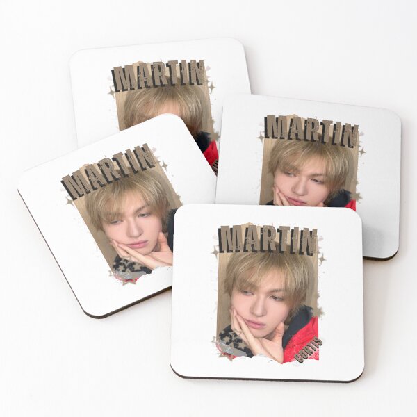 Item preview, CORTISs Martin Kpop Boy Group Black and White Collage Digital Art Portrait designed and sold by AJUNICE STUDIO.