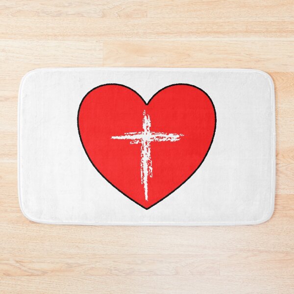 Item preview, Heart with cross designed and sold by QuanntixArt.