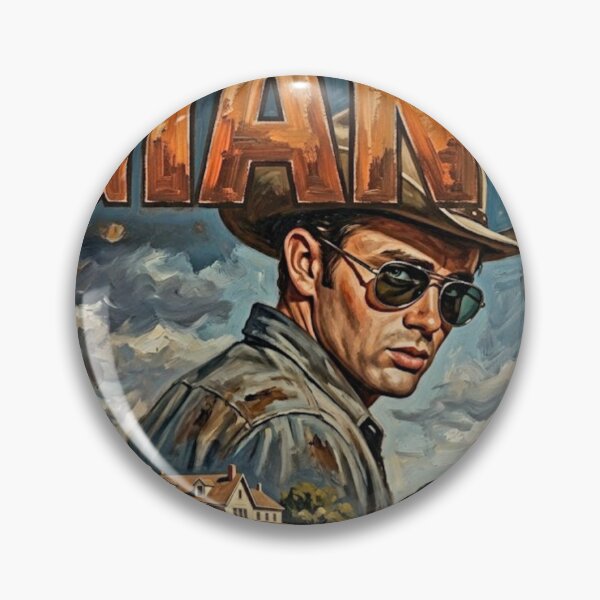 Item preview, Giant Retro Texas Epic Western Drama Tribute Art Movie Poster designed and sold by Art's Diner.